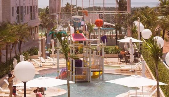 Salinas Park Resort - Apto 705 Vista Para O Mar Para Ate 5 Pessoas Салинополис Экстерьер фото