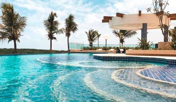 Salinas Park Resort - Apto 705 Vista Para O Mar Para Ate 5 Pessoas Салинополис Экстерьер фото